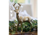 Antique Silver Deer Standing