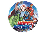 Avengers Happy Birthday Foil Balloon