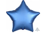 Star Shaped Foil Balloon - Satin Luxe Azure