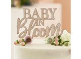 Baby in Bloom Cake Topper