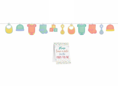 Baby Shower Autograph Banner