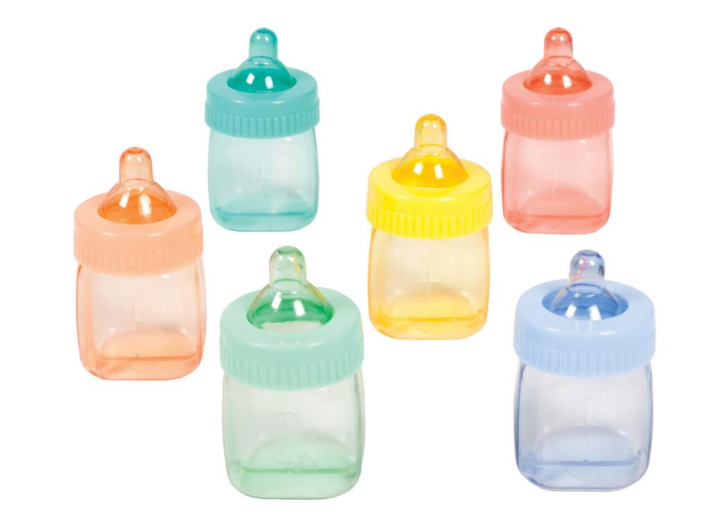 Baby Bottle Favour Containers 6pk