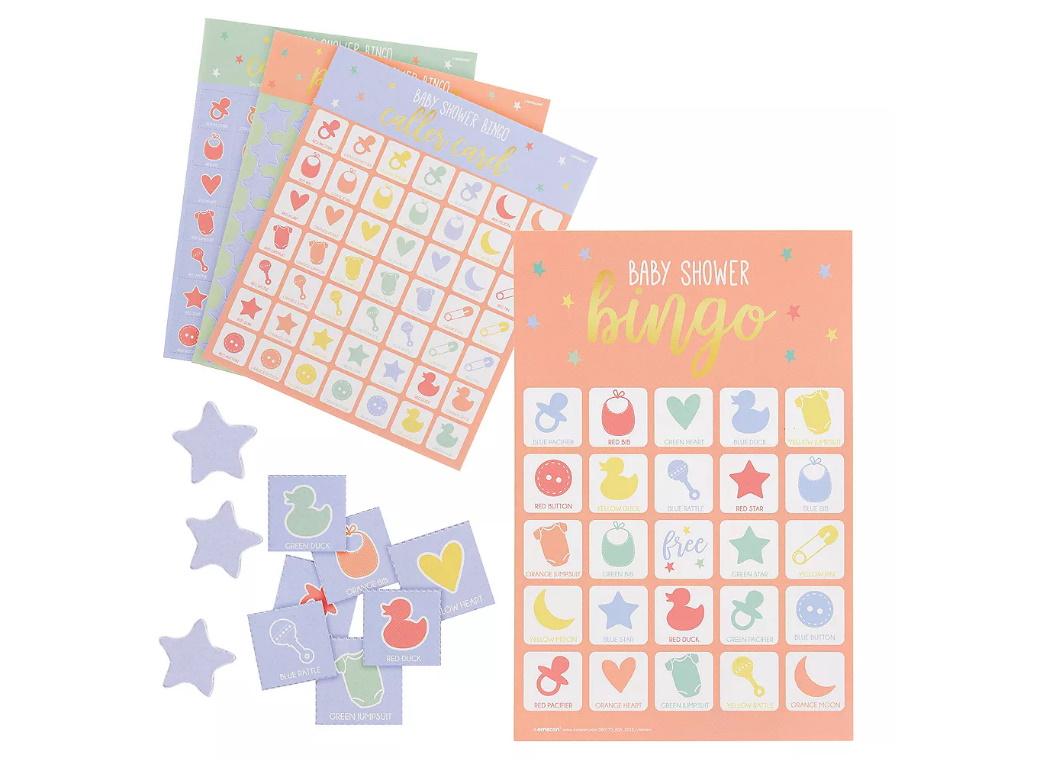 Baby Shower Bingo Game