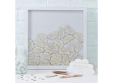 Baby Shower Cloud Frame Guest Book Alternative