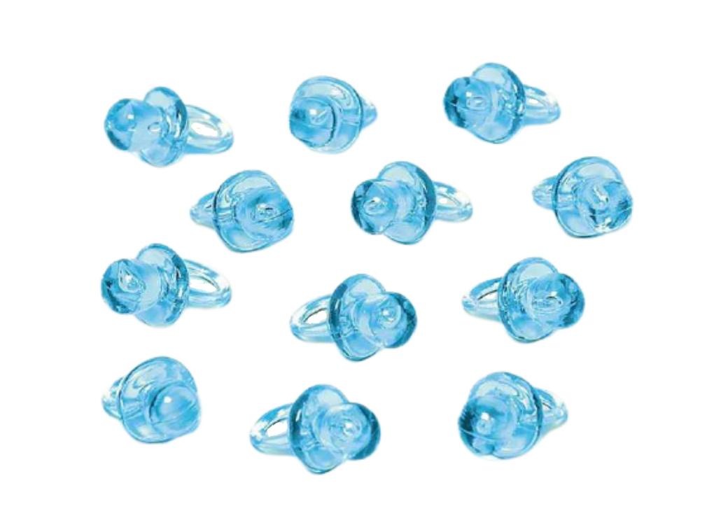 Mini Baby Pacifier Favours 24pk - Blue