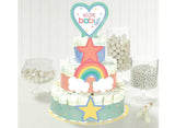 Baby Shower Nappy Cake Kit - Pastel