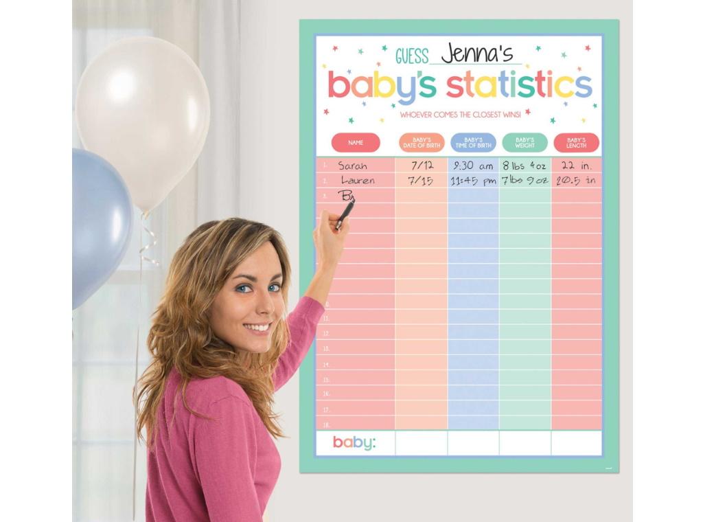 Baby Shower Statistics Game