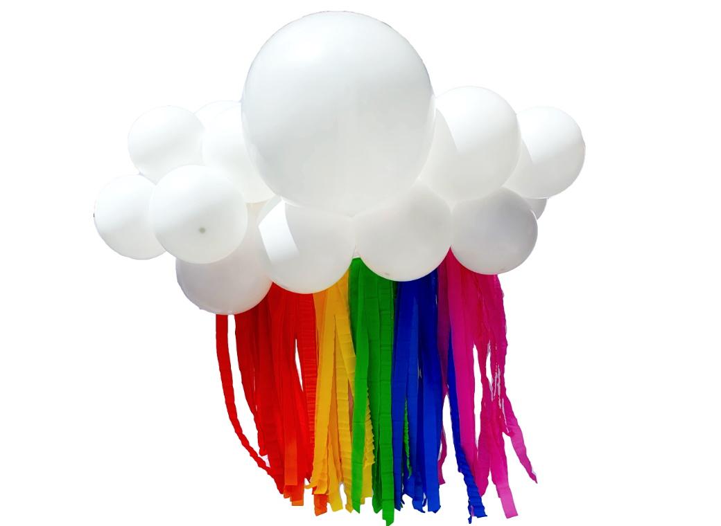 Balloon Cloud Kit - Bright Rainbow