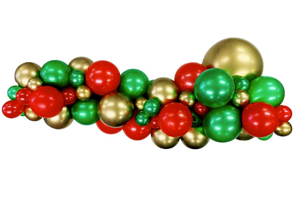 Balloon Garland Kit - Classic Christmas