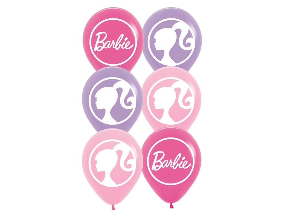 Barbie Balloons 6pk