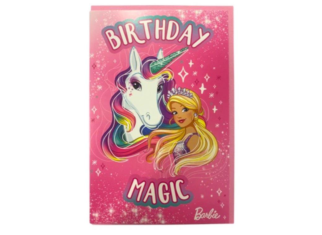 Barbie Birthday Magic Card