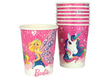 Barbie Fairy Cups 8pk