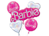 Barbie Foil Balloon Bouquet