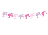 Barbie Silhouette Garland