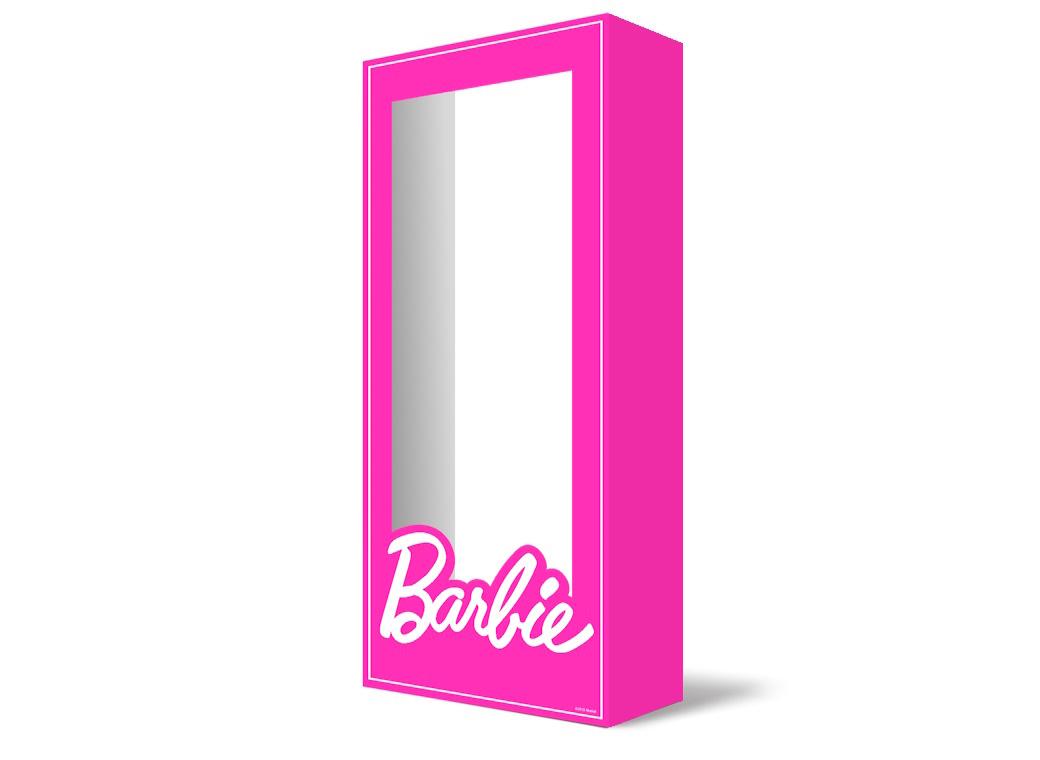 Barbie Box Step In Photo Prop