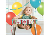 Barnyard Birthday Deluxe High Chair Pennant Banner