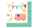 Barnyard Birthday Lunch Napkins 16pk