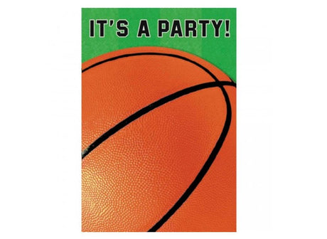 Basketball Invites 8pk