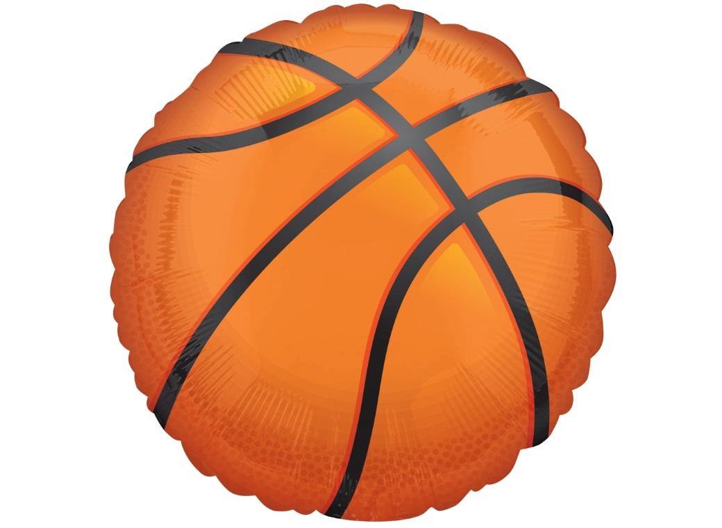 Basketball SuperShape Foil Balloon