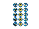 Edible Icing Cupcake Images - Batman