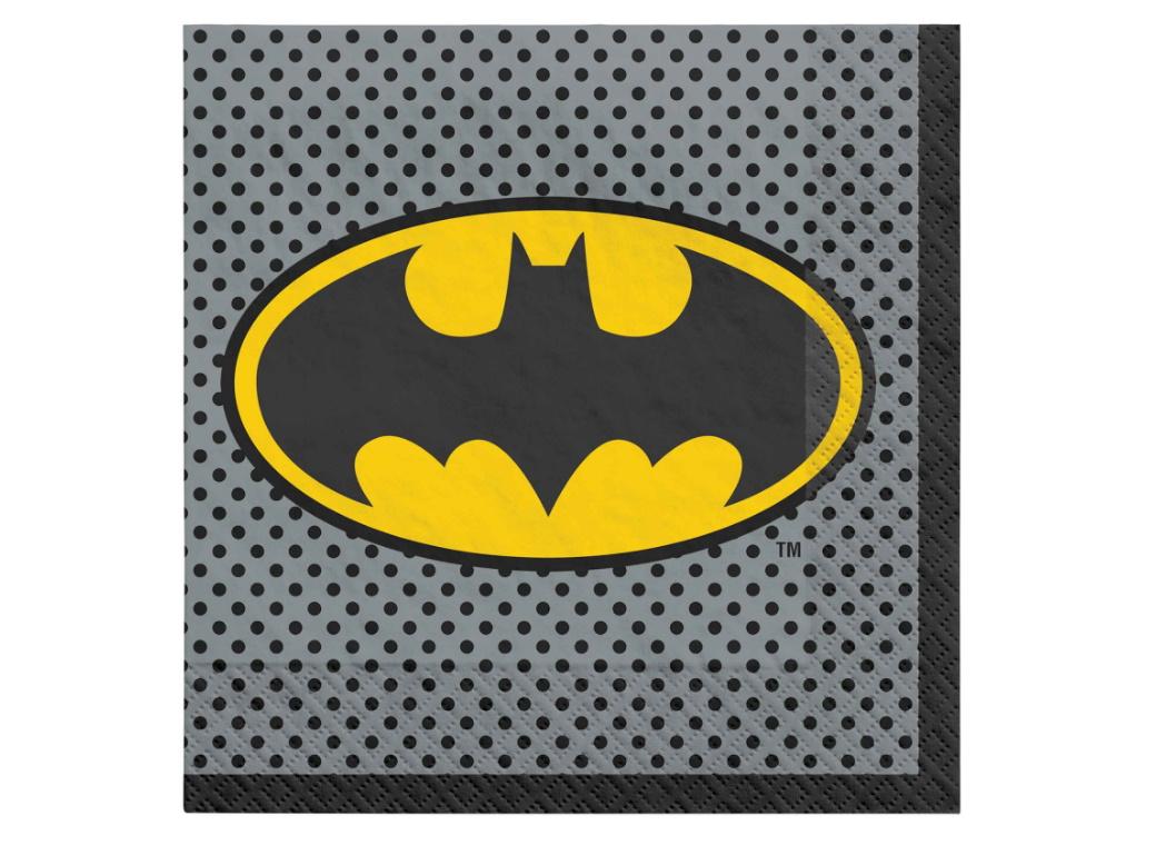 Batman Symbol Lunch Napkins 16pk