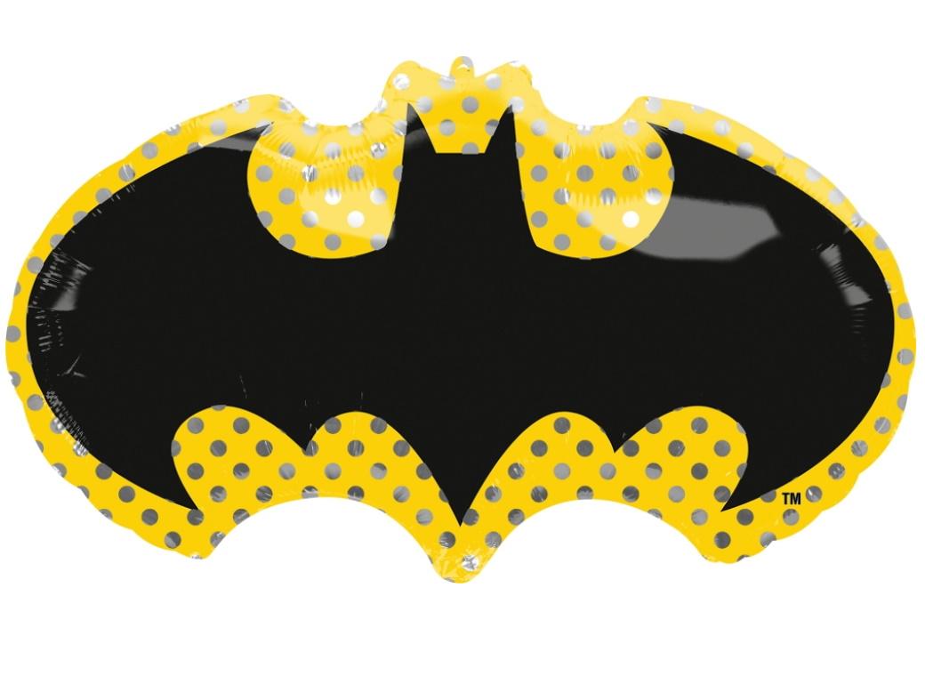 Batman Symbol SuperShape Foil Balloon