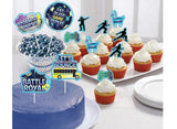 Battle Royal Cake Toppers 12pk