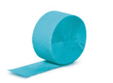 Crepe Paper Streamer - Bermuda Blue