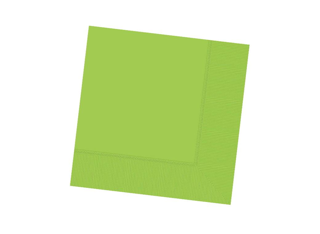 Kiwi Green Beverage Napkins 40pk