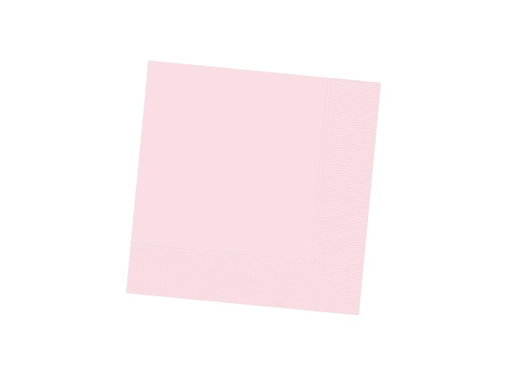 Blush Pink Beverage Napkins 50pk