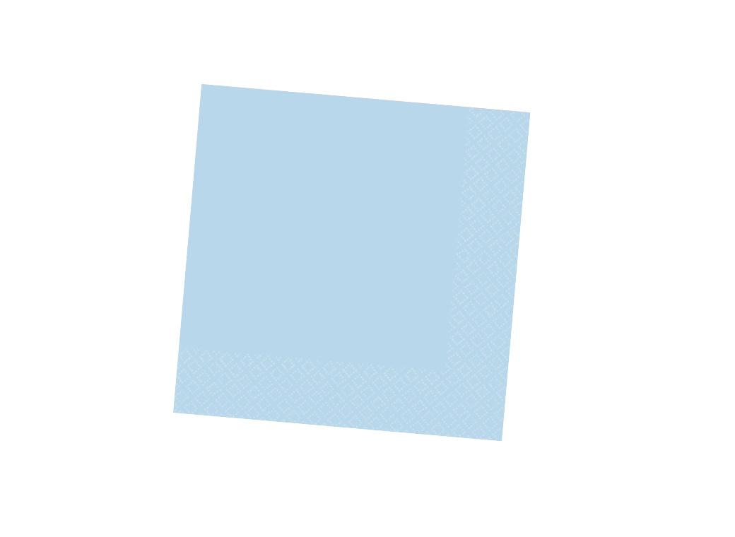 Pastel Blue Beverage Napkins 40pk