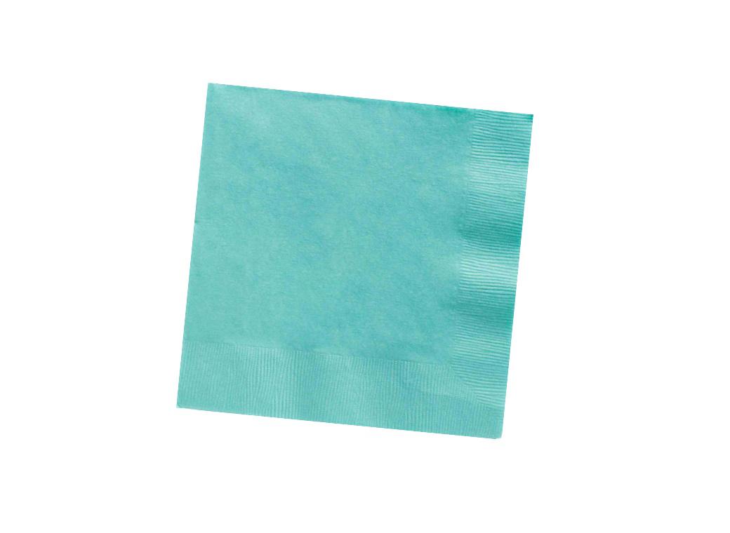 Robin's Egg Blue Beverage Napkins 40pk