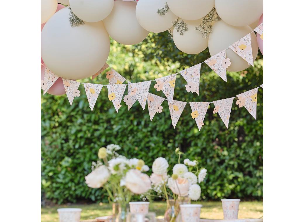 Birthday Bloom Flag Bunting