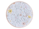 Birthday Bloom Floral Plates 8pk