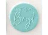 Debosser Stamp - Birthday Boy!