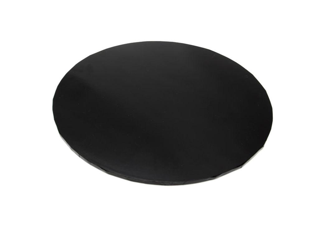 Black Round Cake Board - 12"