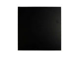 Black Masonite Square Cake Board 7"