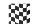 Black & White Check Beverage Napkins - 12pk