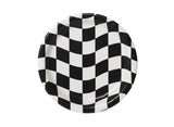 Black & White Check Lunch Plates - 8pk