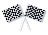 Black & White Checkered Flag Medium