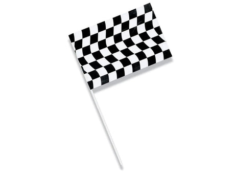 Black & White Checkered Flag Jumbo