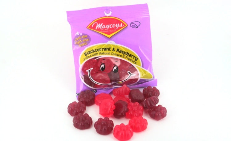 Mayceys Blackcurrant & Raspberry Jubes