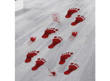 Bloody Footprints Floor Stickers