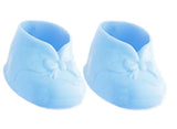 Blue Baby Booties 2pk