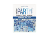 Blue Happy Birthday Confetti Scatters