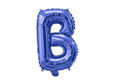 Mini Blue Foil Balloon - Letter B