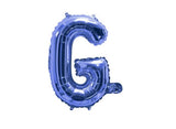 Mini Blue Foil Balloon - Letter G