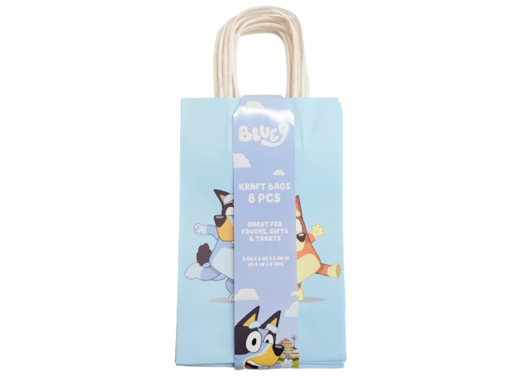 Bluey Paper Treat Bags 8pk