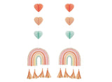 Boho Rainbow Hanging Decorations 2pk