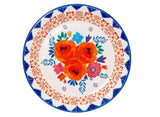 Boho Spice Floral Plates 12pk